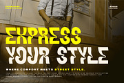 Hydration Wavy Font, a Sans Serif Font by Salamahtype (Thumbnail 5 of 6)
