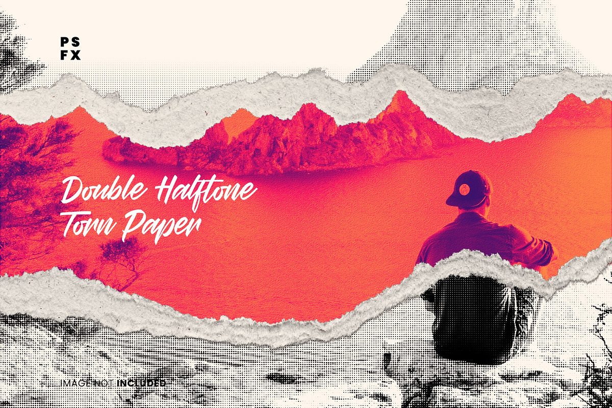 Double Halftone Photo Effect, a Layer Style Add-On by WudelMbois Studio (Photo 1 of 3)