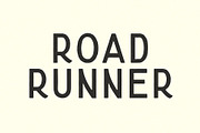 Road Runner I A Classic Sans Serif, a Sans Serif Font by Taylor Penton (Thumbnail 2 of 4)