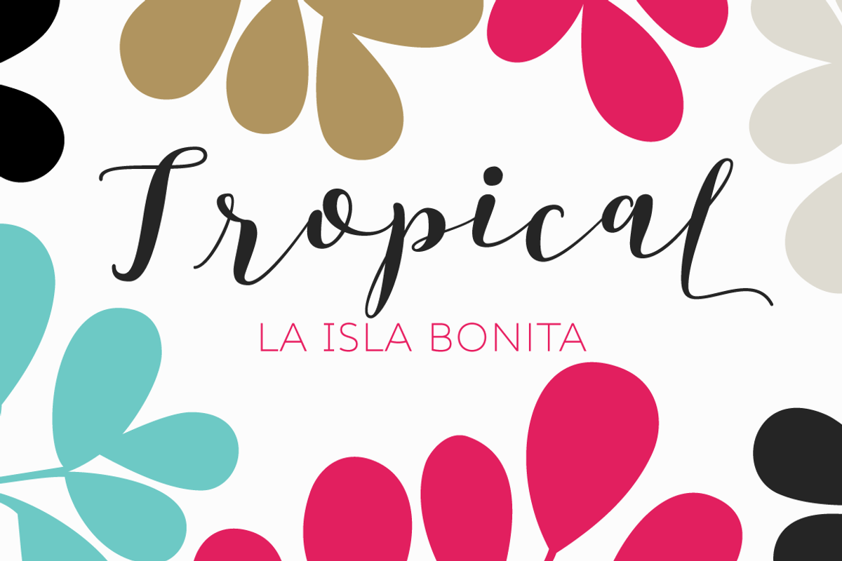 Bikini Season, a Script Font by Los Andes Type (Photo 7 of 19)