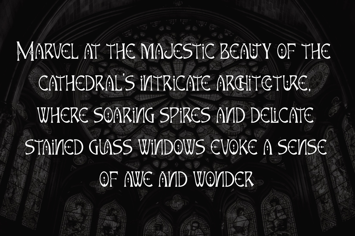 Charming Ornate, a Serif Font by Letterara (Photo 9 of 16)