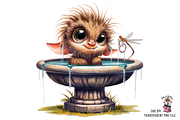 Funny Dragonfly PNG Bundle, a Graphic by Clipart Bloom (Thumbnail 9 of 14)
