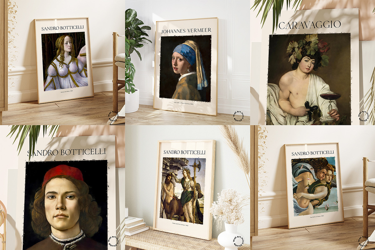 Artwork Collection Bundle 4, a Graphic by Wall Art Print Studio (Photo 40 of 92)