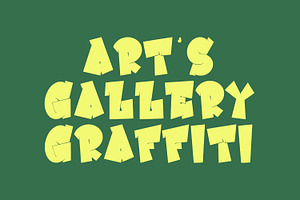 Truzzty Graffiti Display Font