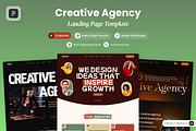 CVA - Bundling Creative Agency, a Landing Page Template by SLAB! Design (Thumbnail 1 of 6)