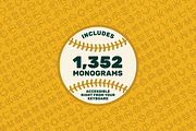 Retro-Era Baseball Serif Style 1, a Symbol Font by Para-Scope Design (Thumbnail 5 of 8)