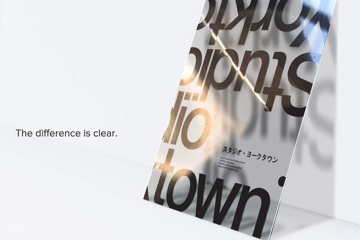 Mado Plexiglass Mockup Template, a Mockup by Studio Yorktown (Photo 6 of 6)