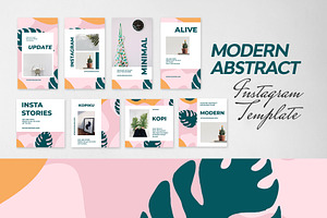 Modern Abstract Instagram Template