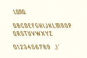 Lana | Slanted Display Font, a Sans Serif Font by Taylor Penton (Thumbnail 3 of 3)