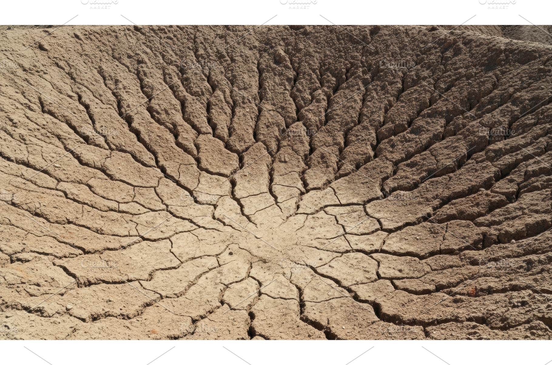 Pattern of cracked dry earth in, a Background Photo by Igor Tichonow