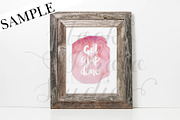 Rustic Frame Styled Mockup #F110, a Print Template by Stock Photo Studio (Thumbnail 2 of 2)