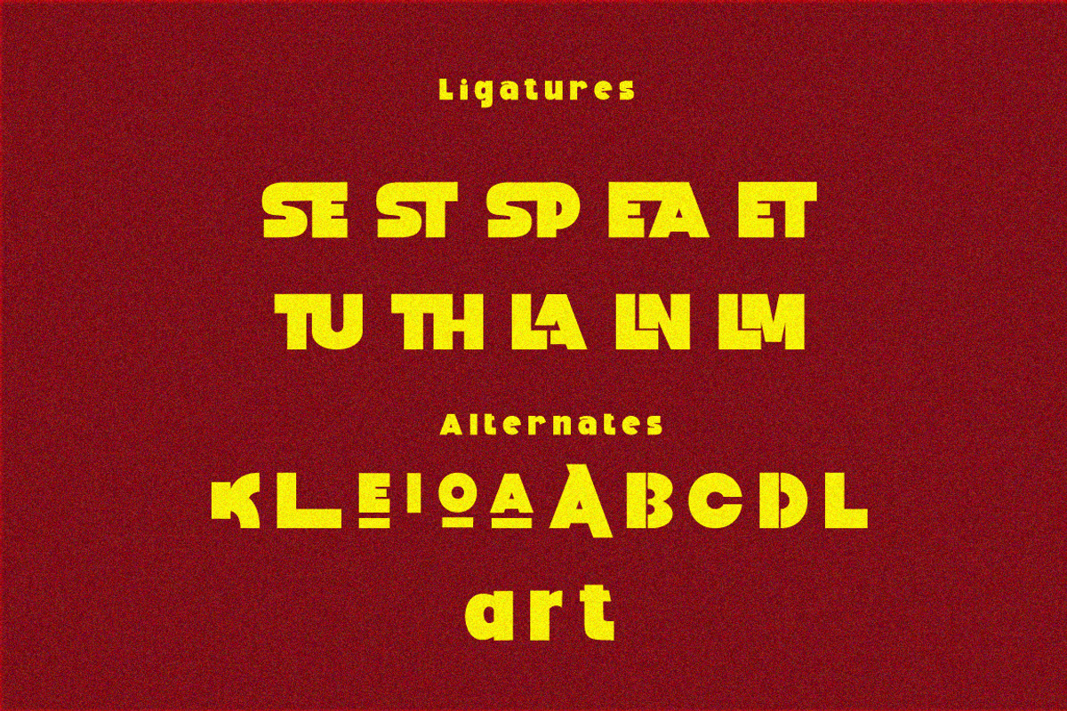 Speak Up, a Sans Serif Font by Cut Story (Photo 15 of 18)