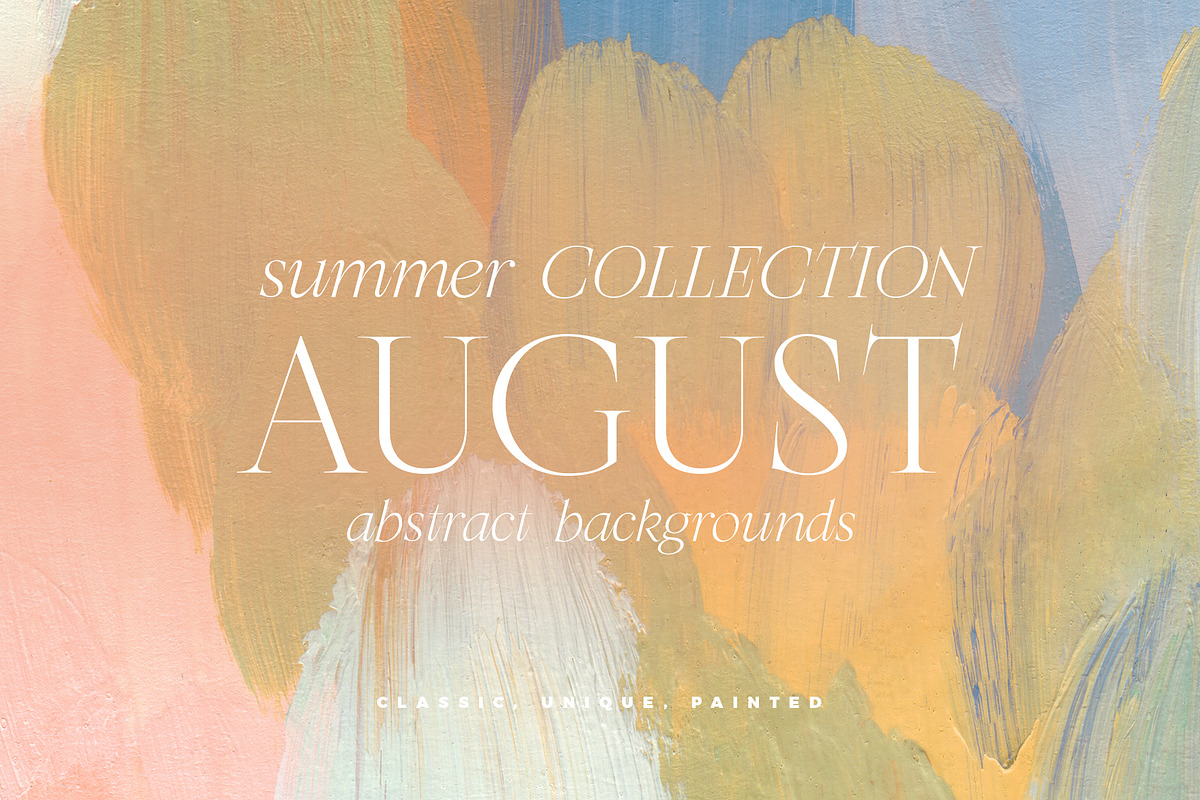 BUNDLE Abstract Painted Backgrounds, a Texture Graphic by Basia Stryjecka (Photo 21 of 59)