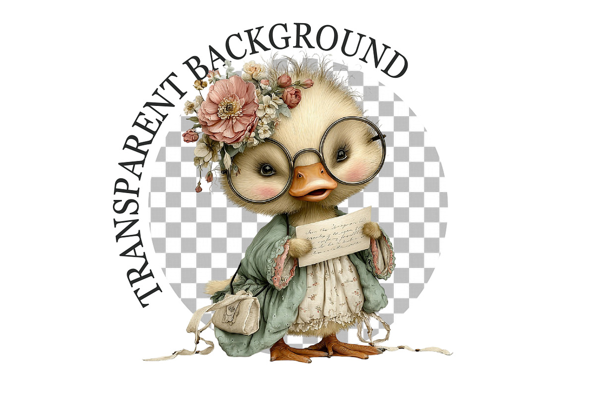 Mother's Day Funny Duck Clipart, a Seasonal Illustration by Rose Art (Photo 5 of 6)