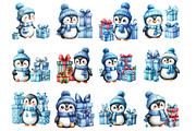 Christmas Penguin, an Illustration by Design Market (Thumbnail 3 of 3)