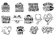 Nurse SVG Design Bundle, a Graphic by CraftlabSVG (Thumbnail 3 of 15)