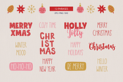 Cheerful Christmas Kit, a Seasonal Illustration by miumiu (Thumbnail 6 of 15)