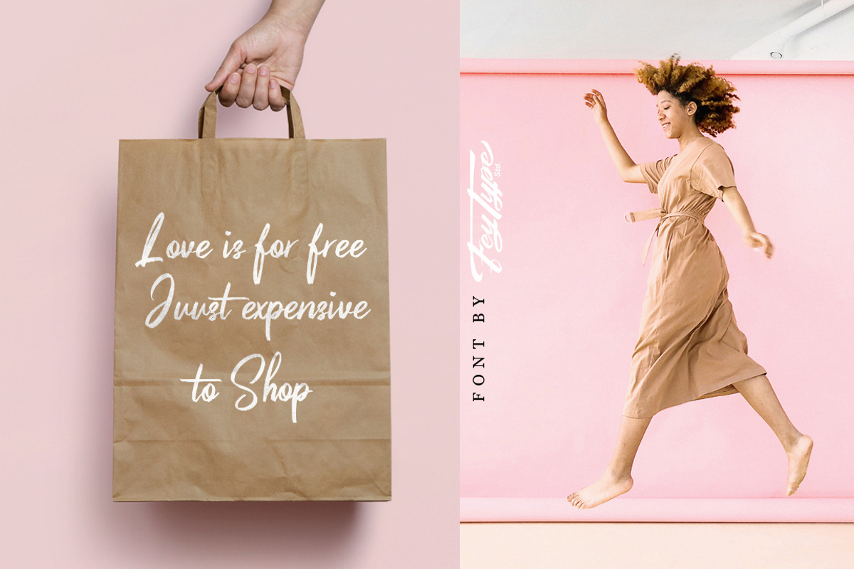 Pinkalova - Handwritting Script Font preview 7