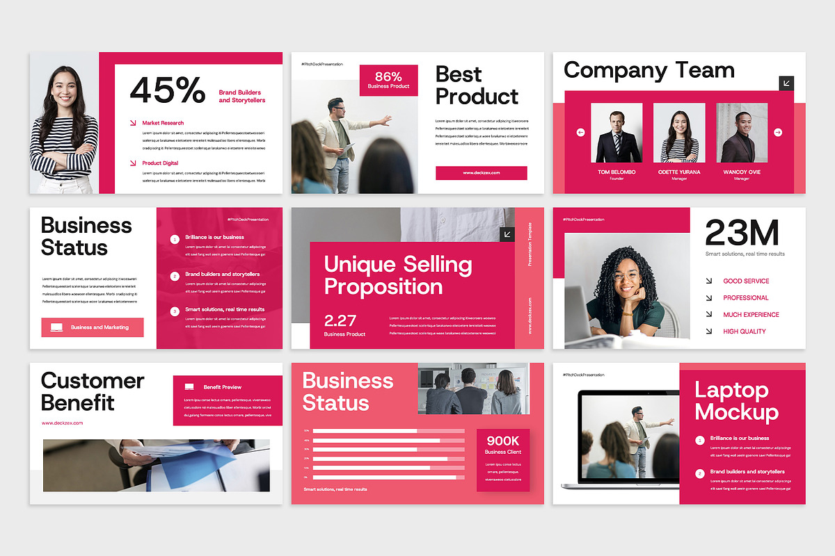 Pitch Deck Google Slides preview 3