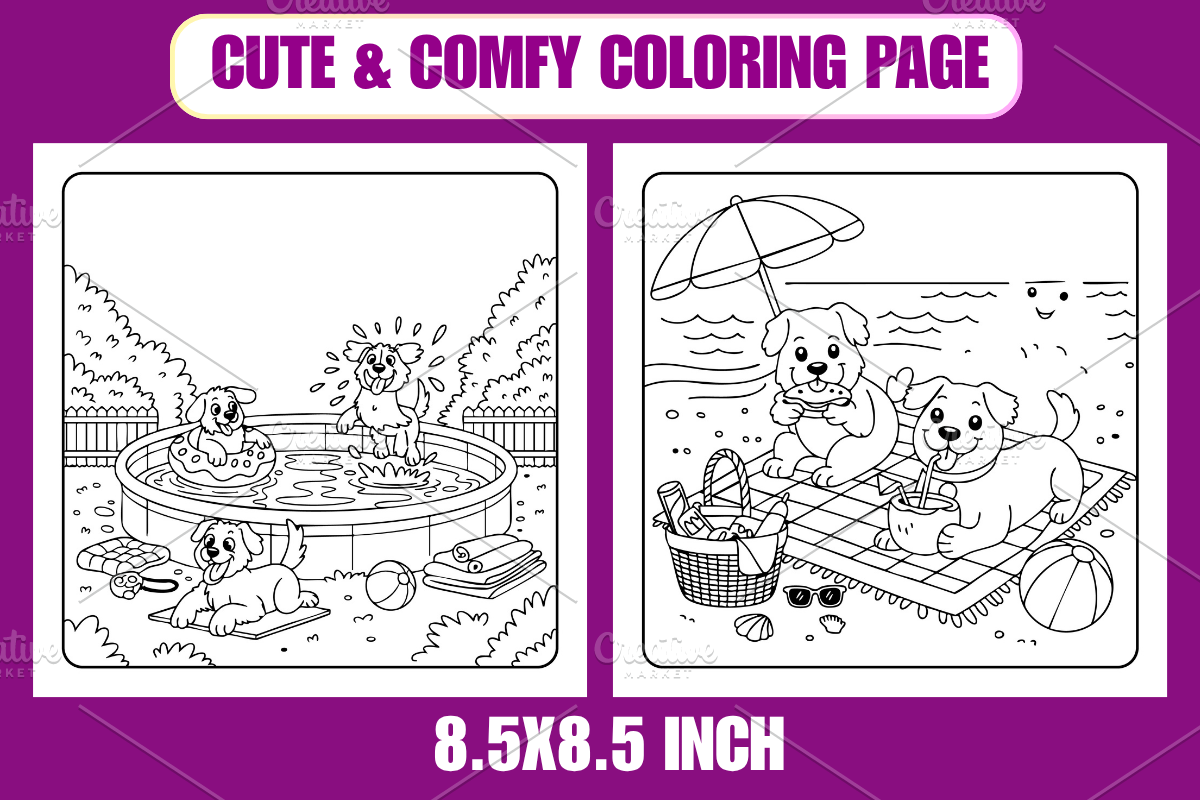 Dog Life For Adults Vol-01, an Animal Illustration by Coco Bloom (Photo 3 of 3)