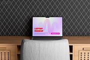 LAPTOP MOCKUP, a Mac Mockup by safrizalstudio (Thumbnail 1 of 4)