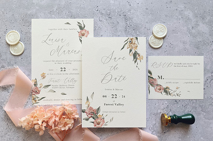 Ethereal Foliage Wedding Suite