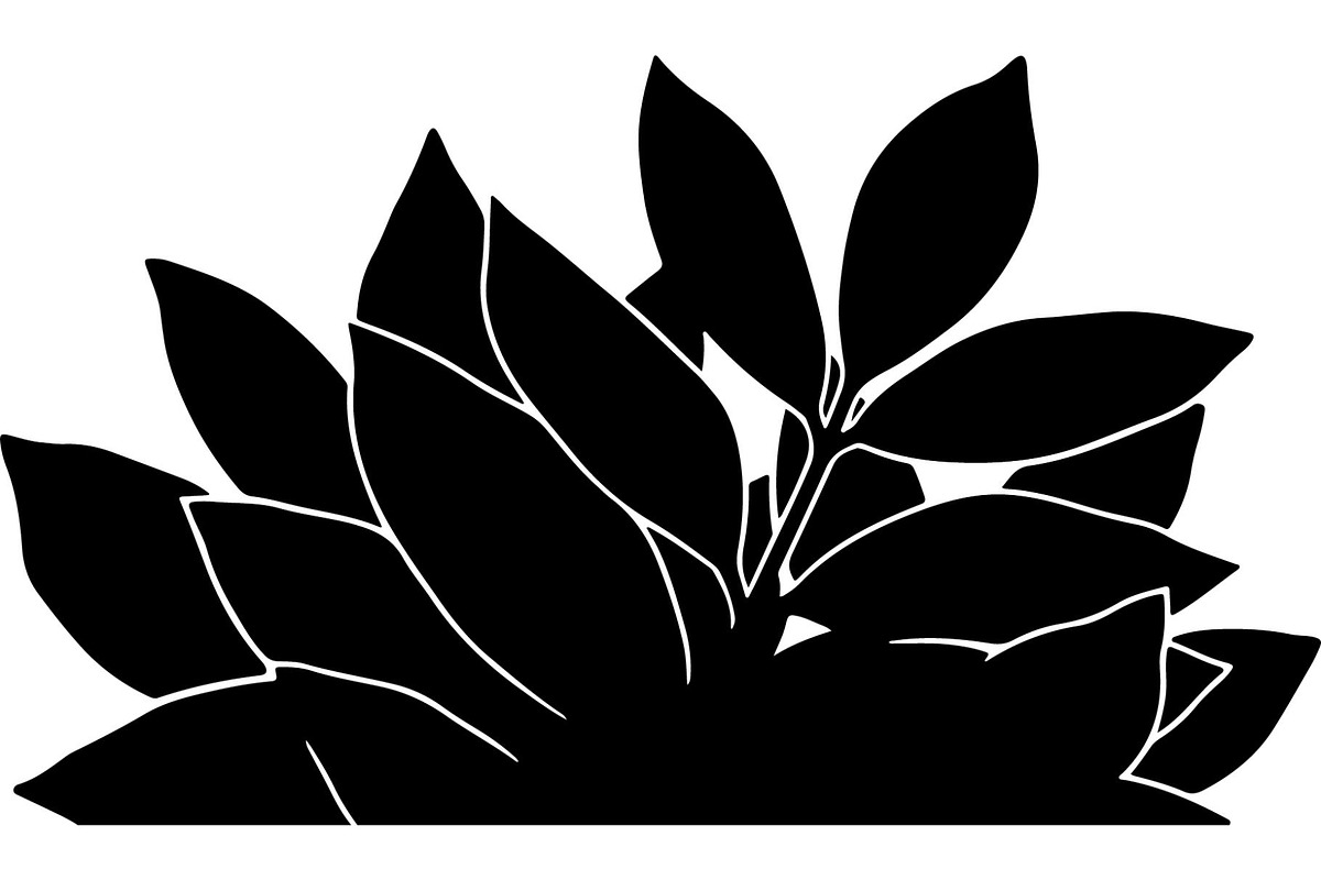 Botanical Leaf Silhouette, an Object Graphic by Creativeshirt (Photo 4 of 19)