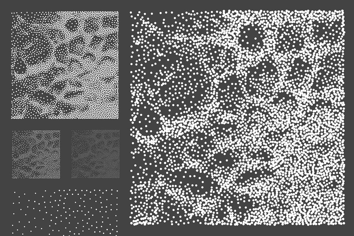 Square Tones Vol. 7 | Halftones, a Texture Graphic by invisiblelayer (Photo 3 of 5)
