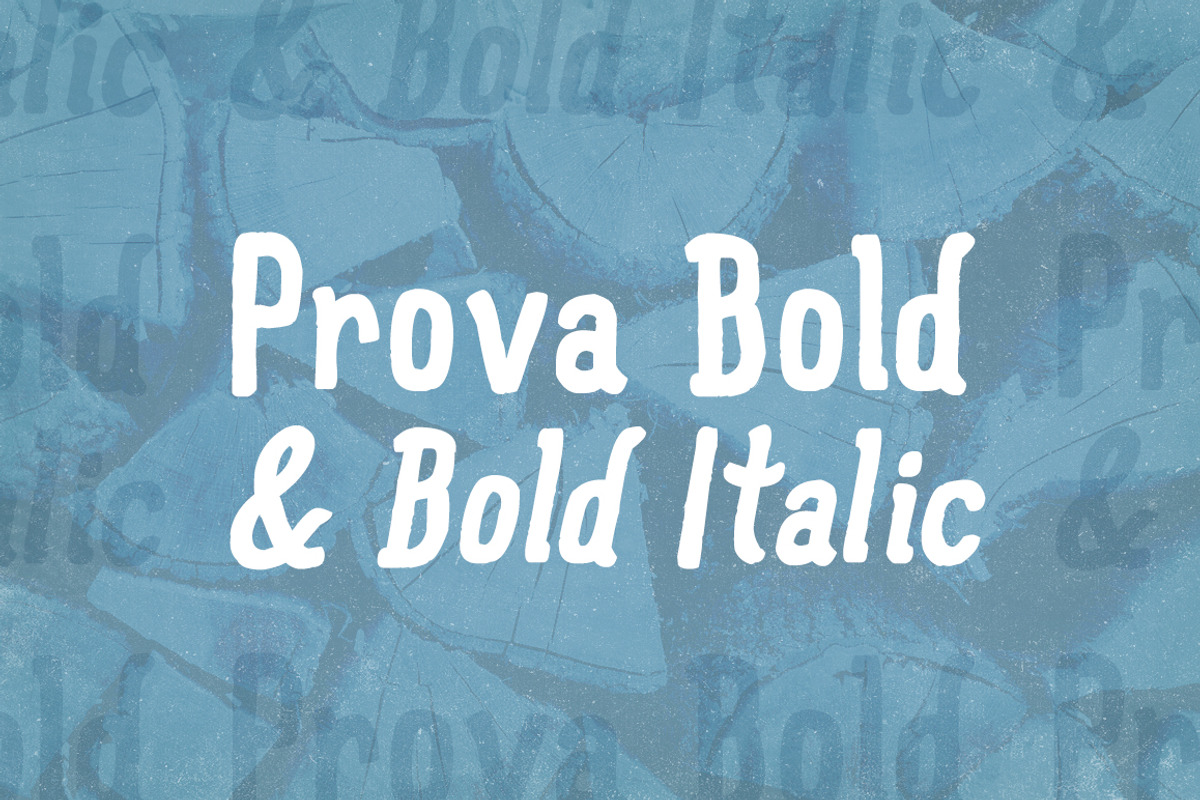 Prova Bold & Bold Italic preview 3