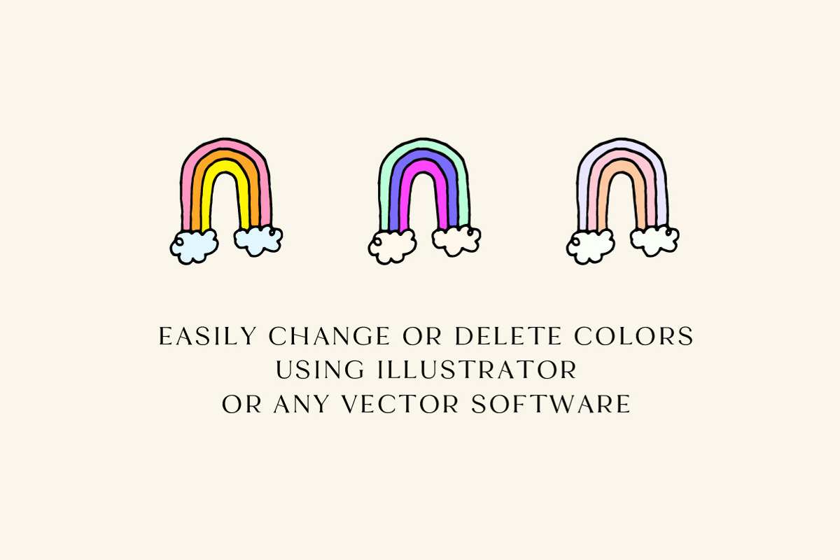 Rainy Day Clipart Illustrations Set, an Object Graphic by Lemonade Pixel (Photo 3 of 8)