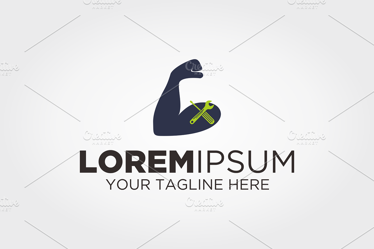 Hand Arm Repair Logo, a Branding & Logo Template by REDVY CREATIVE