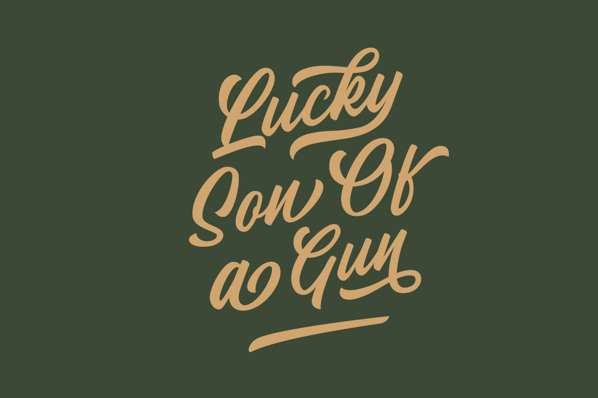 Heather Oliver Script, a Script Font by Hustle Supply Co. (Photo 7 of 12)