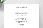 Resume Template Danielle, a Resume Template by Olympia Resume (Thumbnail 4 of 5)