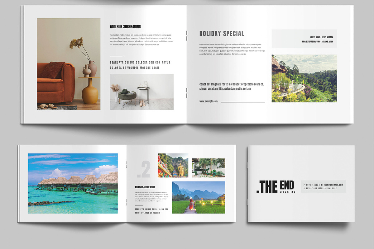 Modern And Creative  Portfolio, a Brochure Template by MightyDesign (Photo 6 of 9)