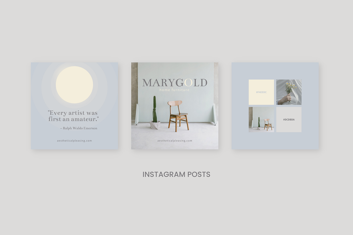 Home Furniture Canva Template, a Social Media Template by Moodwave Studio (Photo 3 of 10)