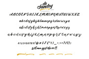 De Sandey || Handbrushed Font, a Script Font by Rochart (Thumbnail 2 of 9)