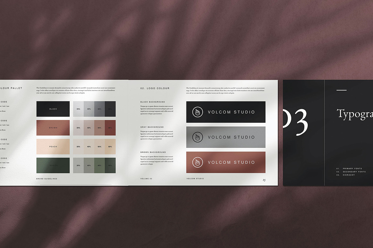 Brand Guidelines, a Brochure Template by Occy Design (Photo 7 of 11)