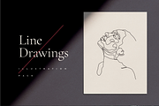 Continuous Line Drawing Illustration, a Person Illustration by Delightful Design (Thumbnail 9 of 10)