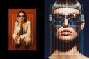 Ribbed Glass Photo Template, a Layer Style Add-On by Design Squad (Thumbnail 6 of 7)