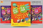 Kids Summer Camp Flyers Bundle, a Flyer Template by Satgur Graphic Design (Thumbnail 4 of 4)