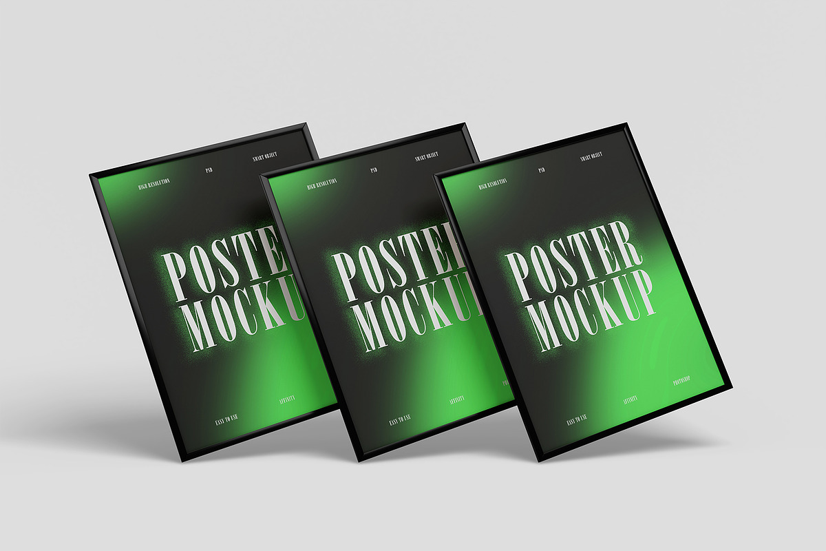 Poster Mockup, an Advertising Mockup by Farabion Studio (Photo 4 of 4)
