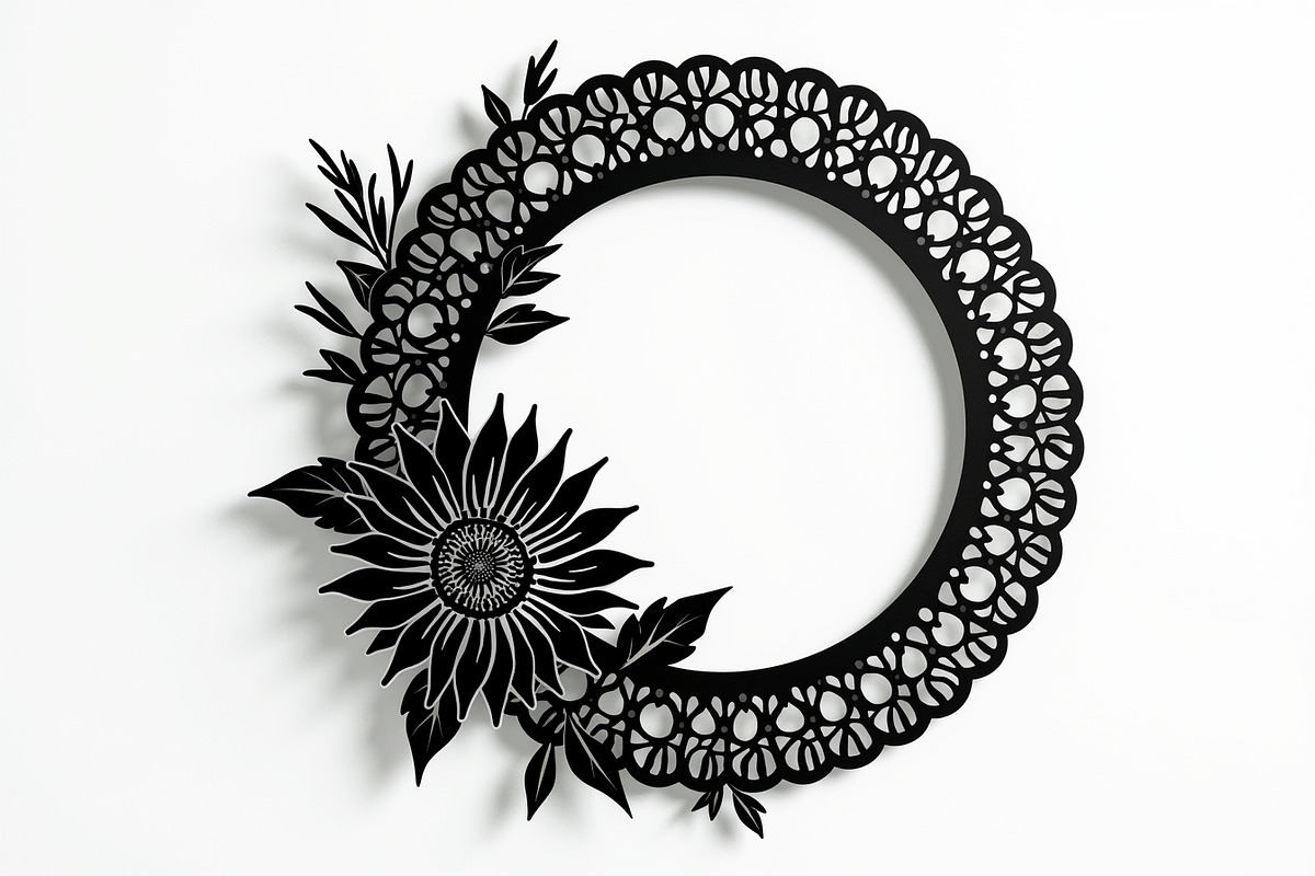 Vintage Floral Laser Cut Ornamental, an Object Illustration by Designs_River (Photo 4 of 10)