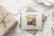 Cheetah Clipart, Wild Cat, Cheetah, an Animal Illustration by BrushstrokeArtGB (Thumbnail 9 of 9)