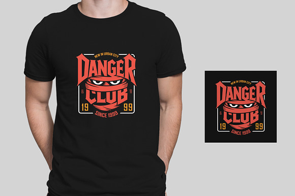 Streetwear T-shirt Design Vector preview 7