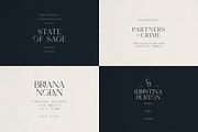 Luxury Serif Collection - 8 Fonts, a Serif Font by Only Fonts (Thumbnail 8 of 12)