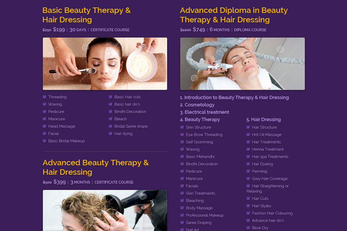 Beauty - Parlaour PSD Template, a Websites & App Template by Thekeypixel (Photo 4 of 4)
