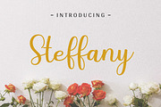 Steffany - Handwriting Font, a Script Font by Deemak Daksina (Thumbnail 1 of 5)