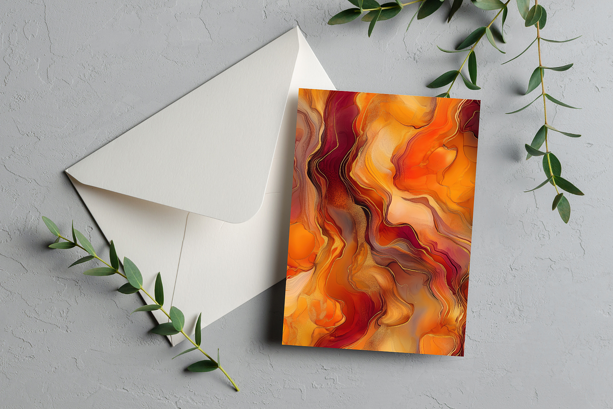 Autumn Alcohol Ink Textures, a Texture Graphic by Artful Assets Boutique (Photo 4 of 4)