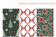 Watercolor Whimsical Christmas Set, a Decorative Illustration by Carol Lozove (Thumbnail 23 of 44)
