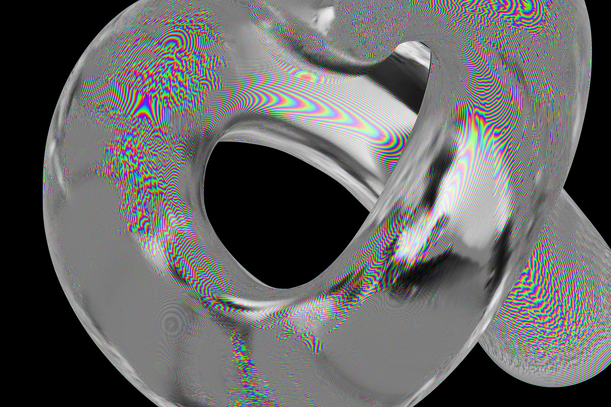Y2K GLITCH Chrome Textures & Shapes, a Texture Graphic by Oksana Trygub (Photo 10 of 21)
